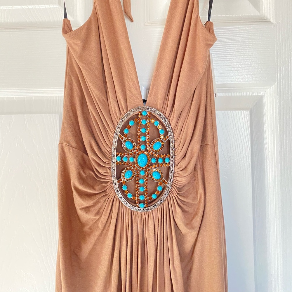 Sky maxi dress